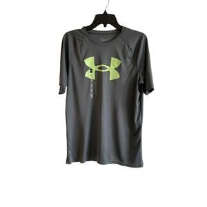 Under Armour Boys Gray Tee‎  YXL *NWT